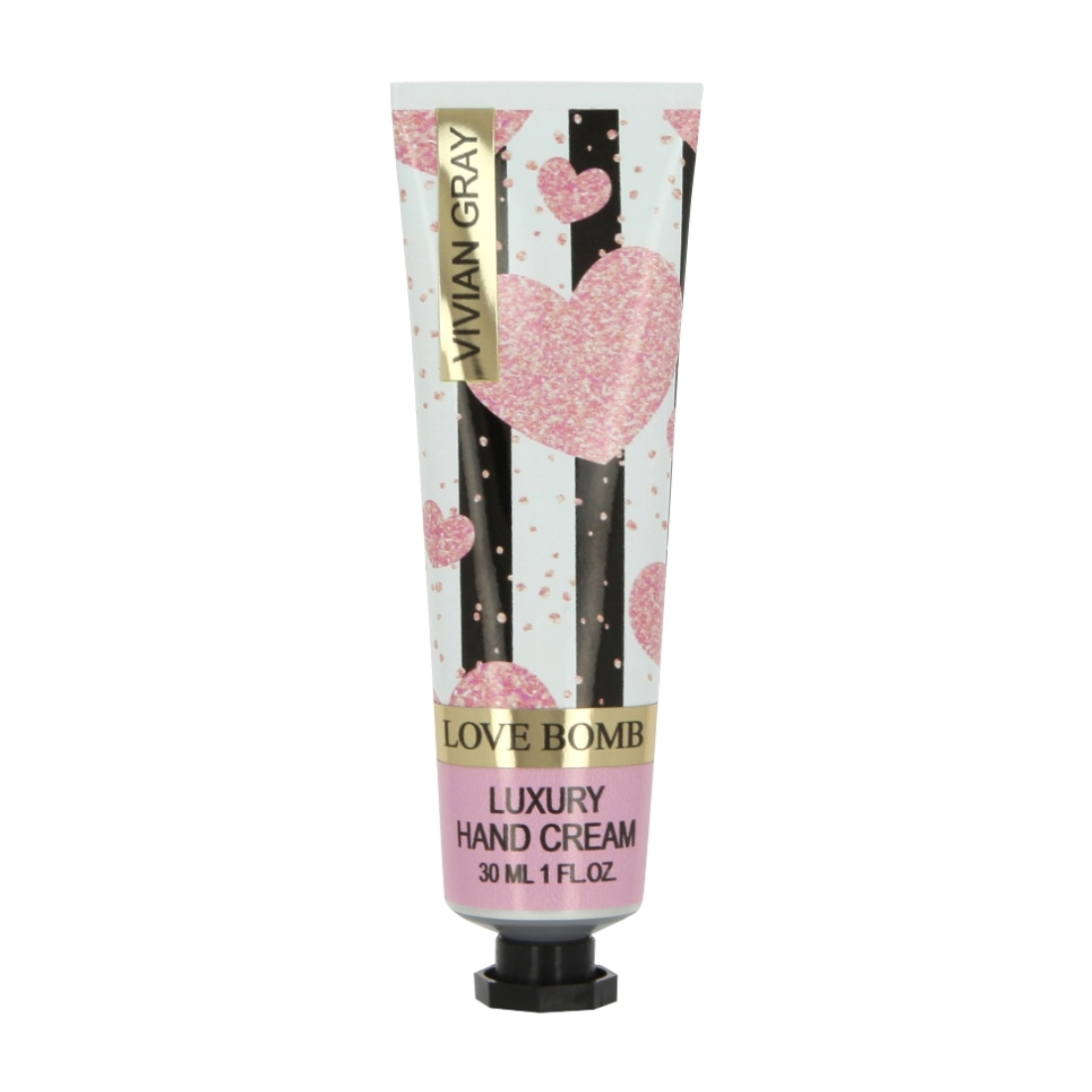 Hand Lotion Love Bomb Luxury, Patchouli, pink (30 ml)