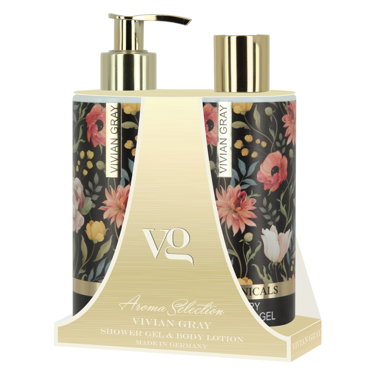VIVIAN GRAY 1195 Botanicals Shower Gel & Body Lotion Ylang Blossom (500 ml)