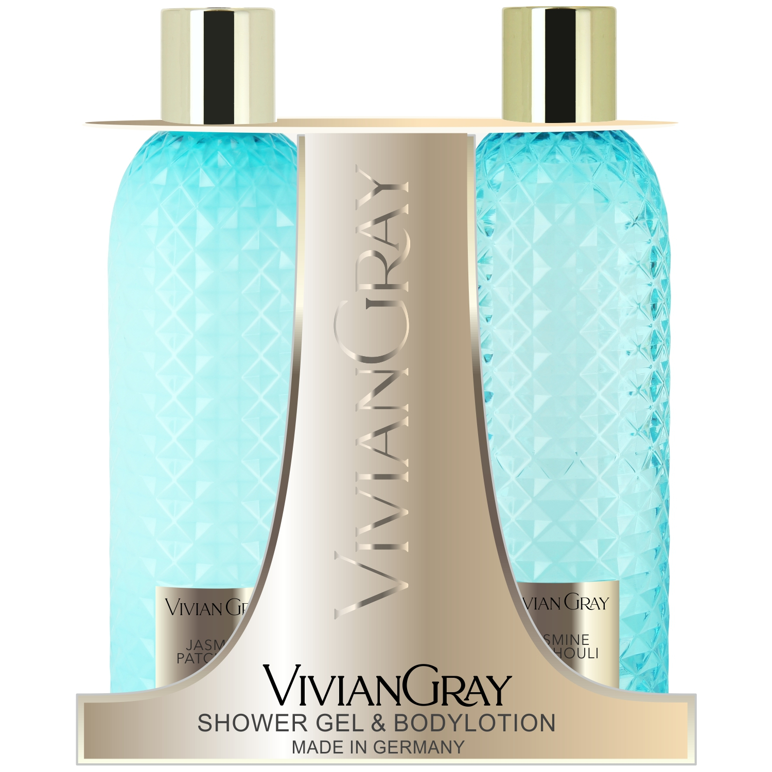 VIVIAN GRAY 3519 Gemstone Shower Gel & Body Lotion Jasmine & Patchouli (600 ml)