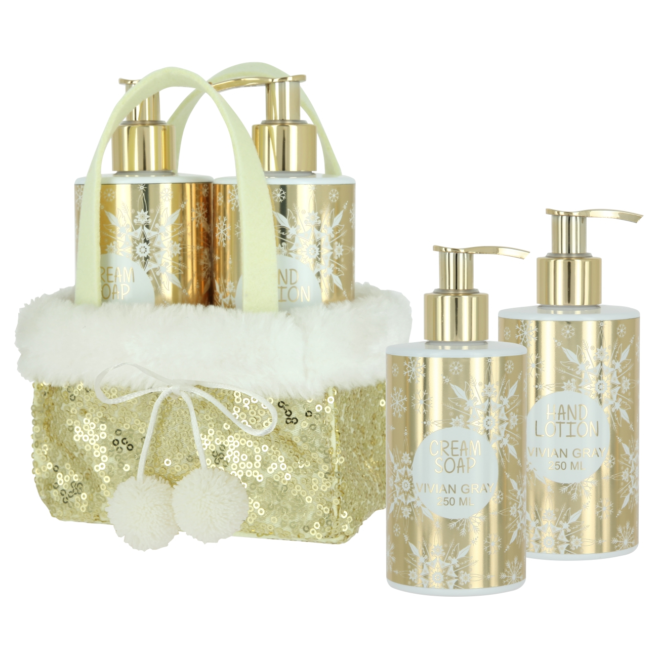 VIVIAN GRAY 1446 Christmas Cream Soap & Hand Lotion (500 ml)
