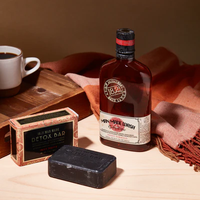 Detox Bar Soap with Charcoal & Sweet Tobacco Scent