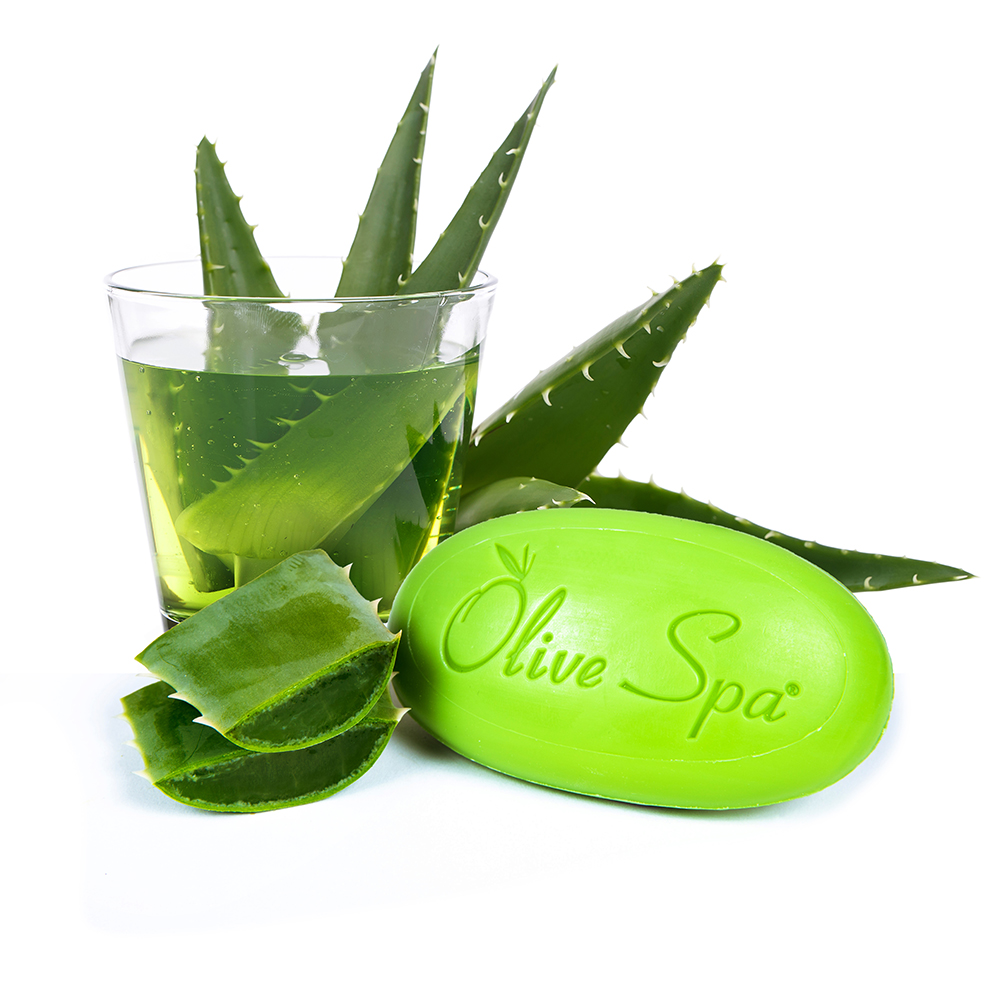 Soap With Olive Oil and Aloe Vera Extract