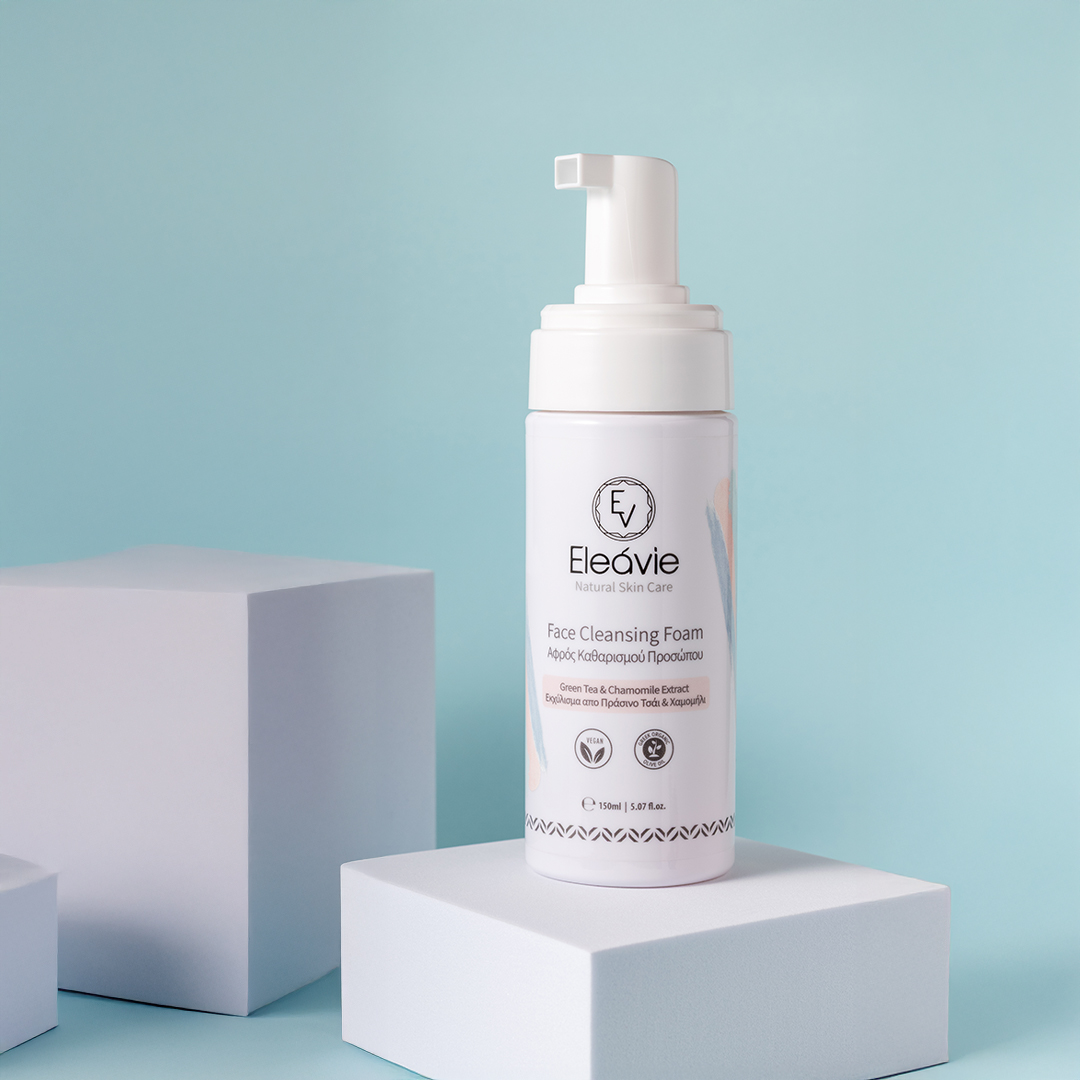 Face Cleansing Foam Green Tea & Chamomile Extract 150ml.