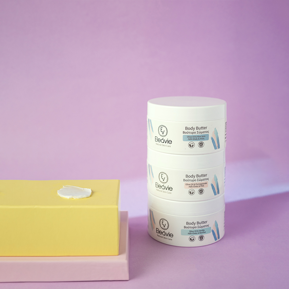 Body Butter Olive Oil & Vanilla 200ml.