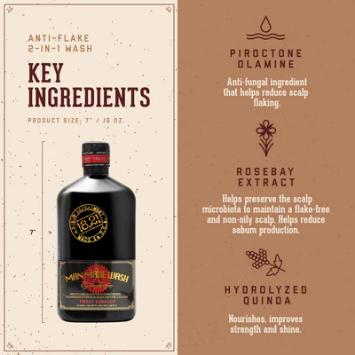 Anti-Flake Shampoo & Conditioner - Sweet Tobacco