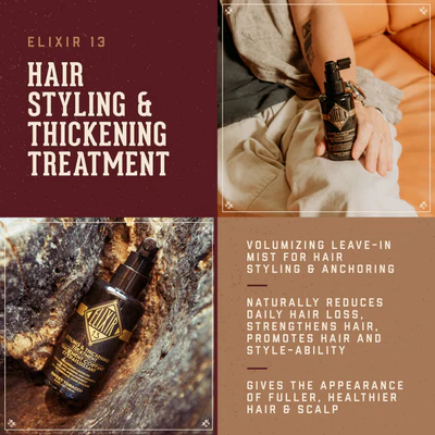 Hair Thickener for Men - Elixir 13