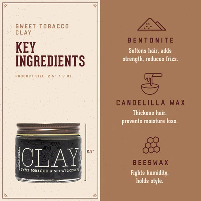 Hair Clay - Sweet Tobacco