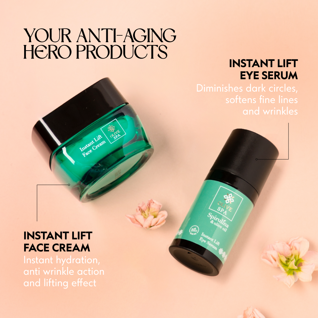 Anti-Aging & Firming Face Set with Spirulina