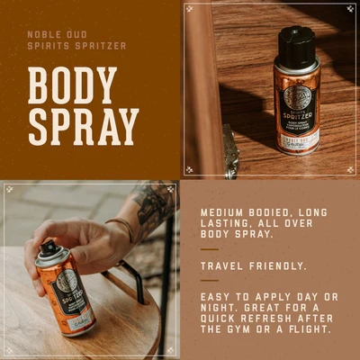 Noble Oud Spirits Spritzer Body Mist Spray