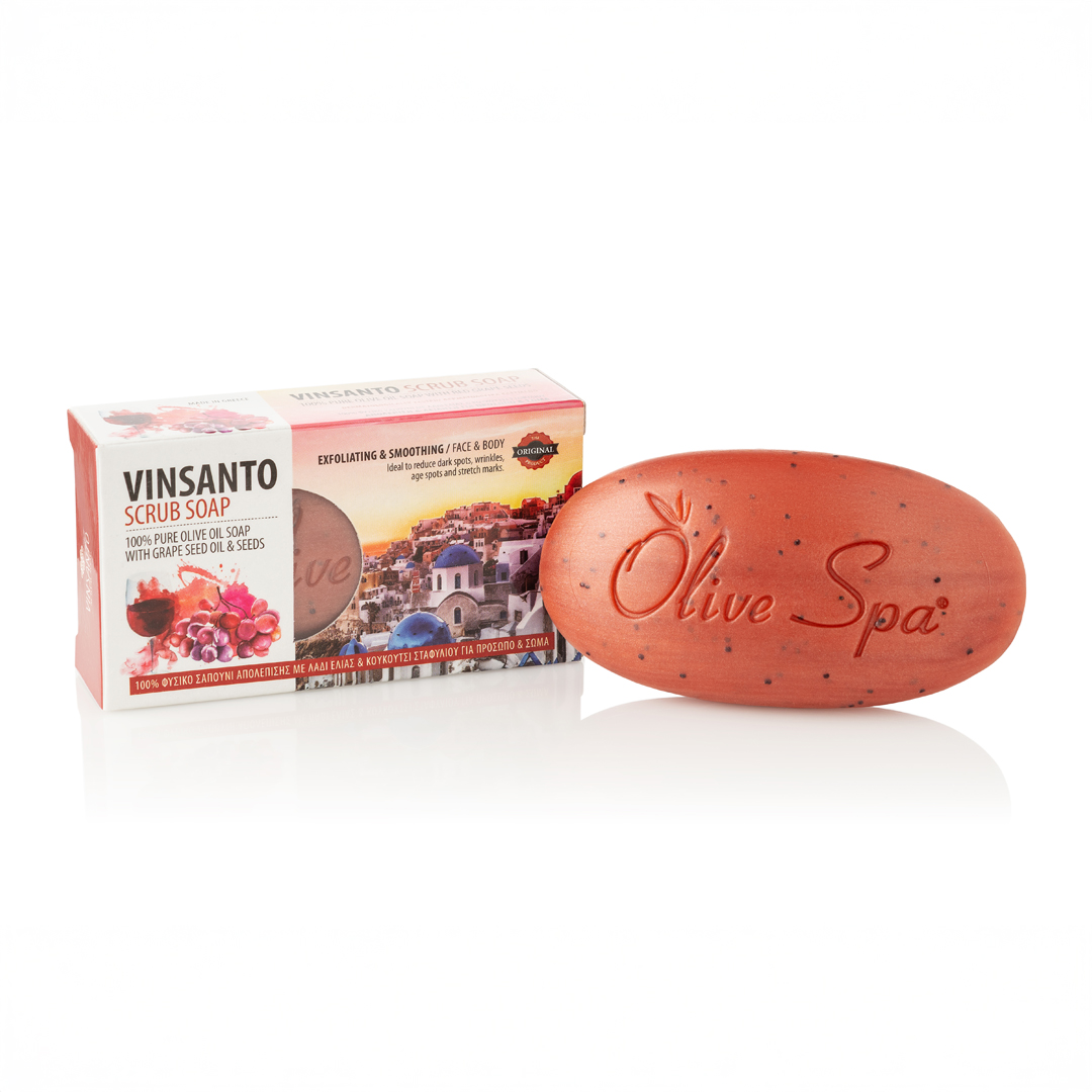 Vinsanto Scrub Soap with Grapeseed Oil