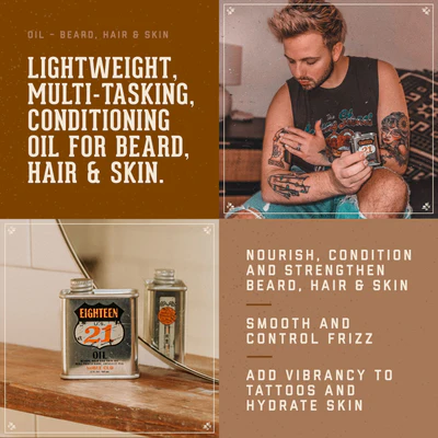 Noble Oud Beard, Hair and Skin Oil