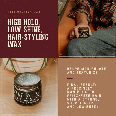 Hair Styling Wax - Sweet Tobacco