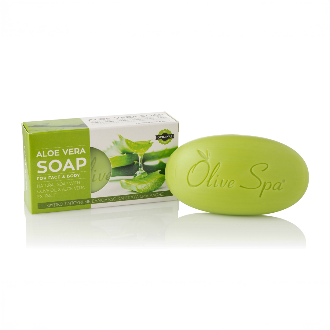 Soap With Olive Oil and Aloe Vera Extract