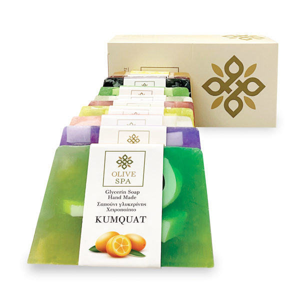 Set of 10 Handmade Glycerin Soaps