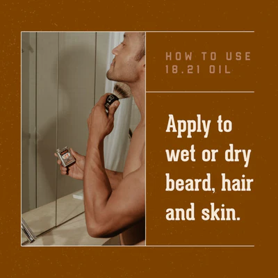 Noble Oud Beard, Hair and Skin Oil