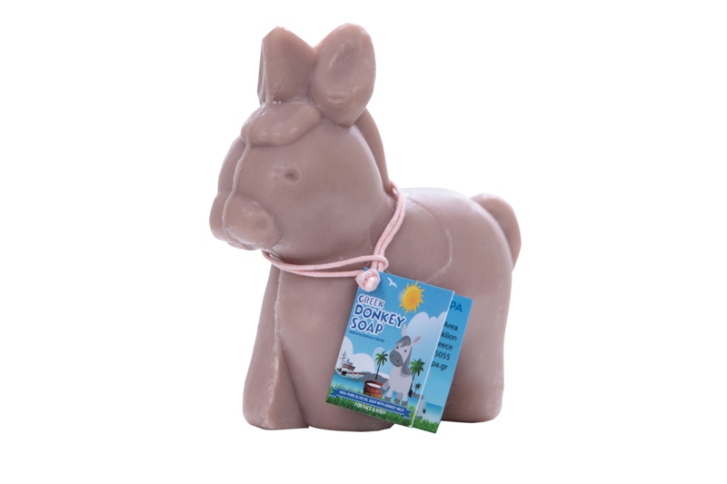Donkey Milk Soap in donkey shape – Brown