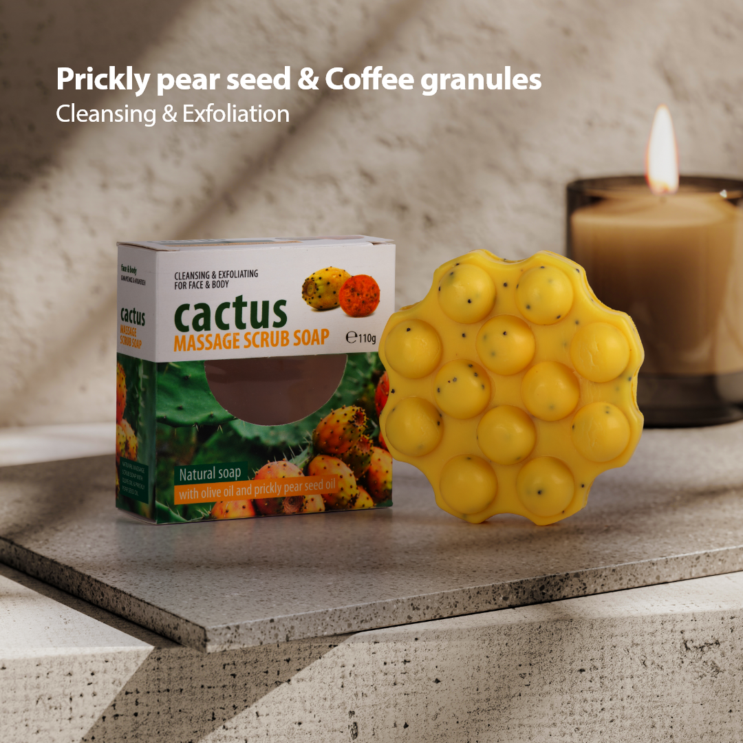 Soap With Olive Oil and Prickly Pear Seed Oil