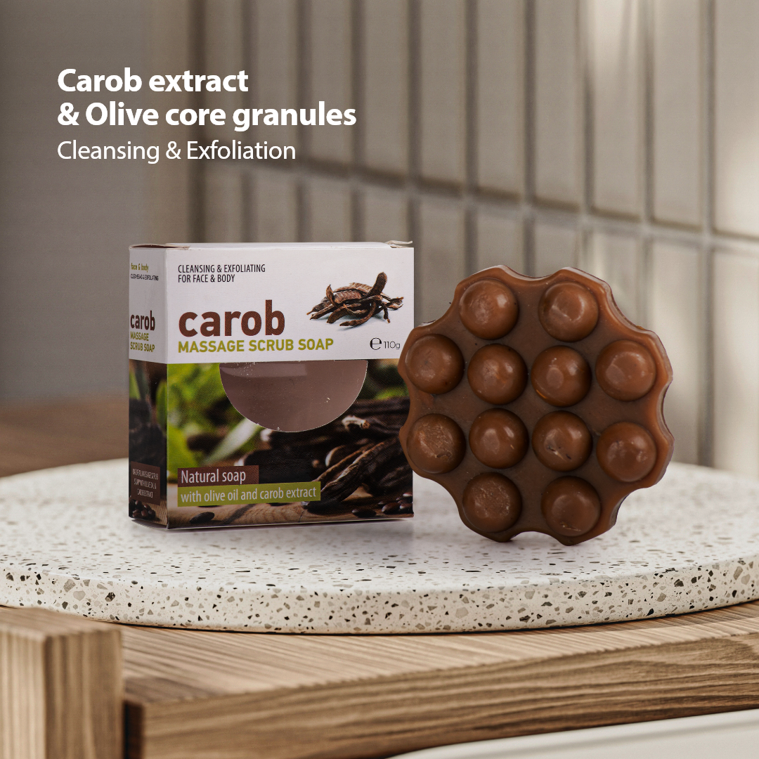 Soap With Olive Oil and Carob Extract