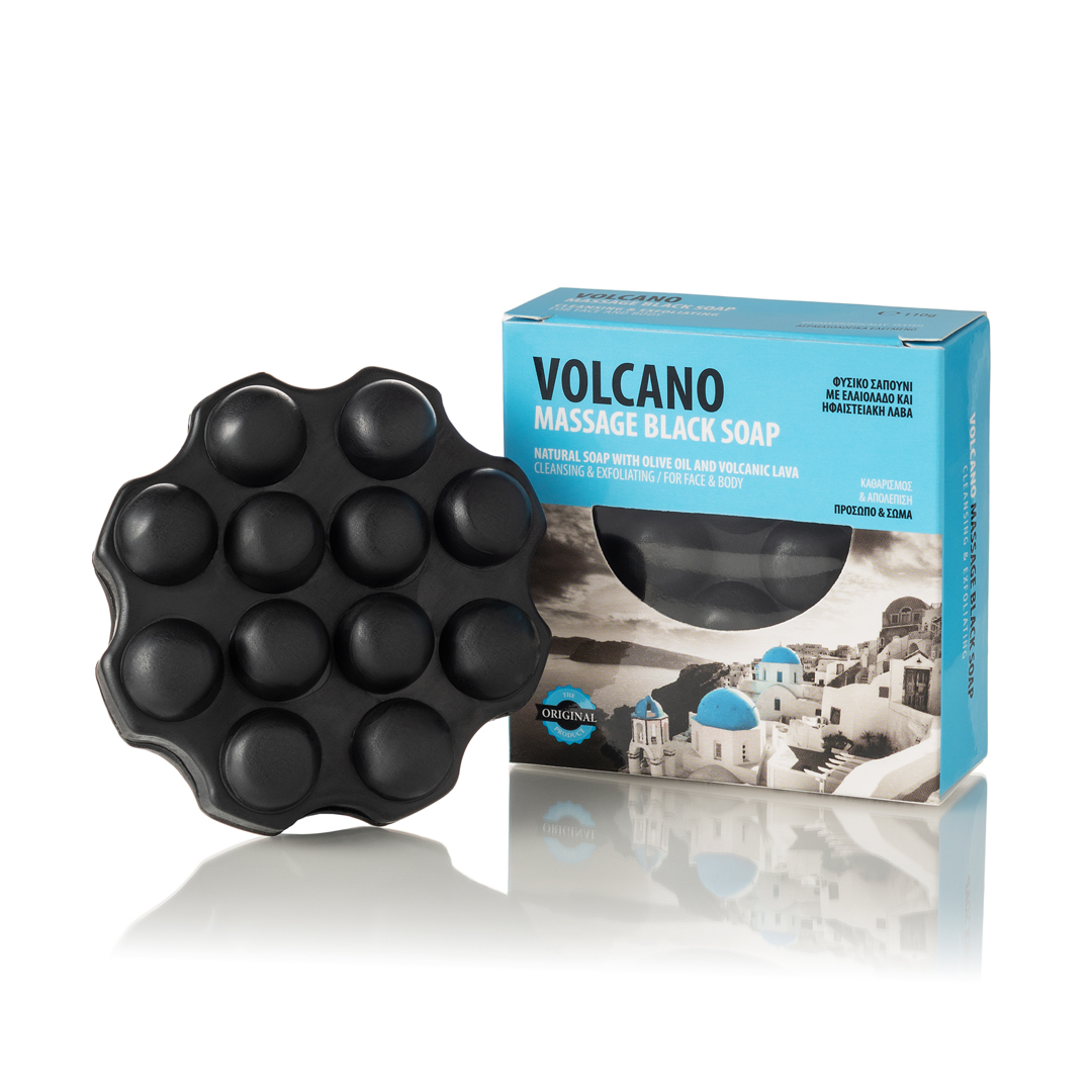 Soap With Olive Oil and Volcanic Lava