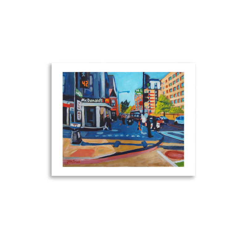 Sketchy McDonald's Poster