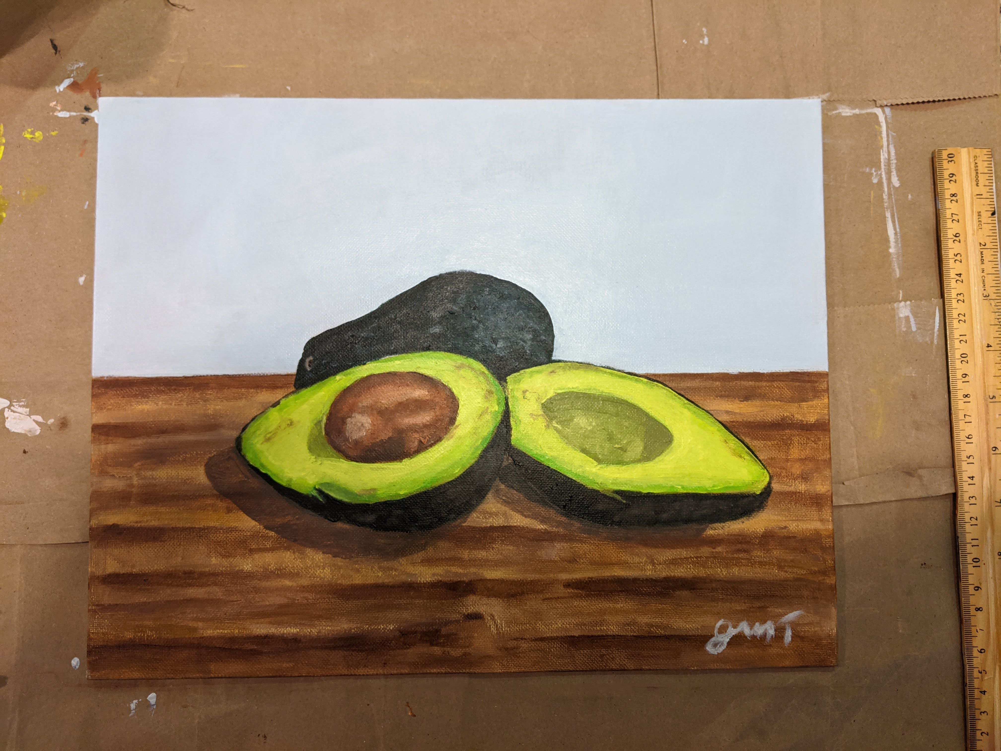 Avocados #1 (11" x 14")