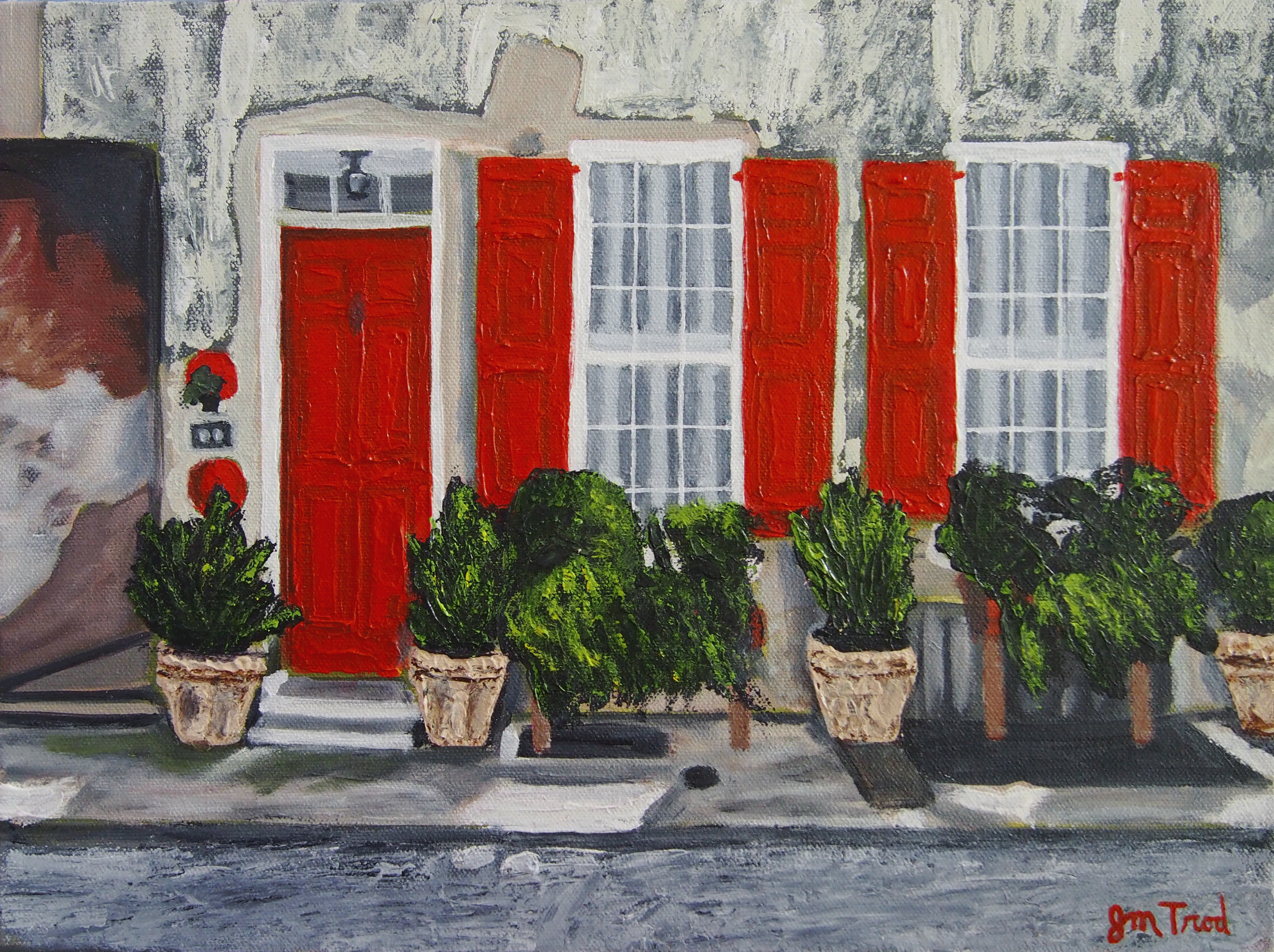 25 Queen Street (12" x 16" x 1.5")