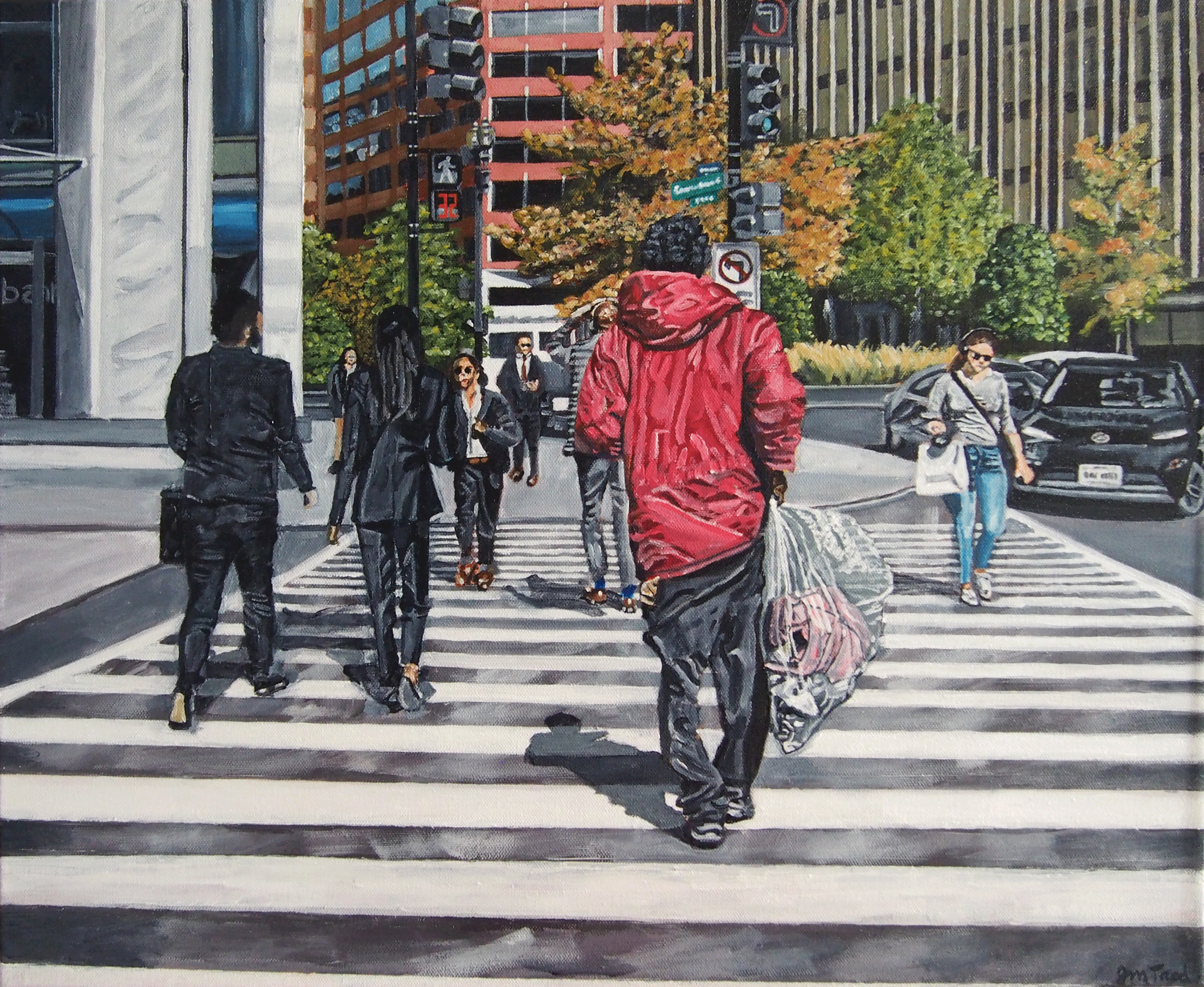 Forum Shopping (20" x 24" x 0.75")