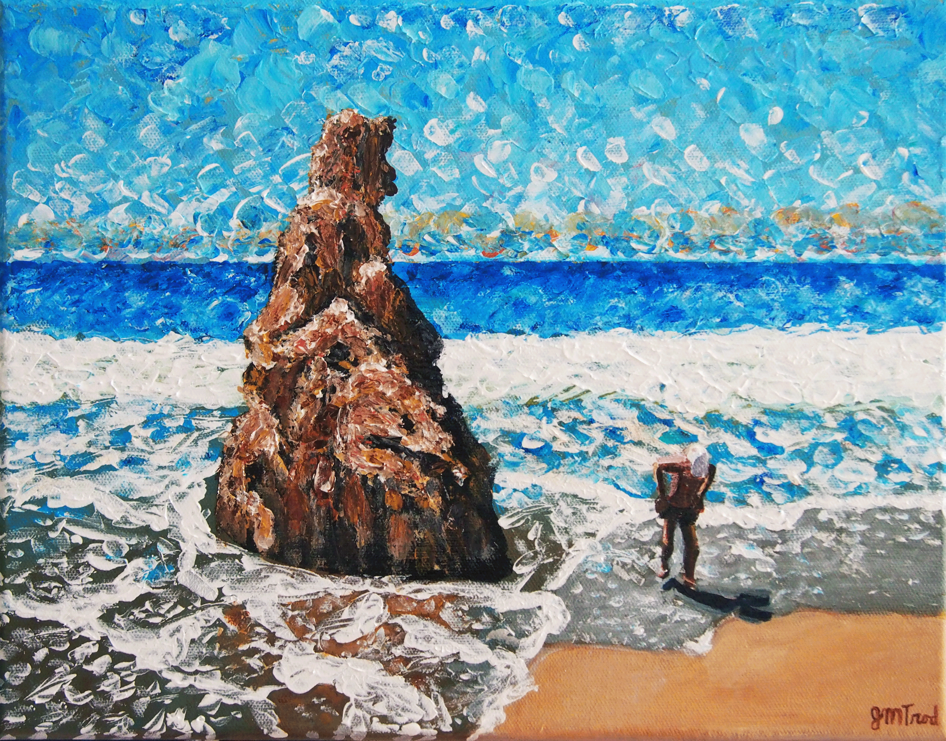 El Matador State Beach (11" x 14" x 0.75")