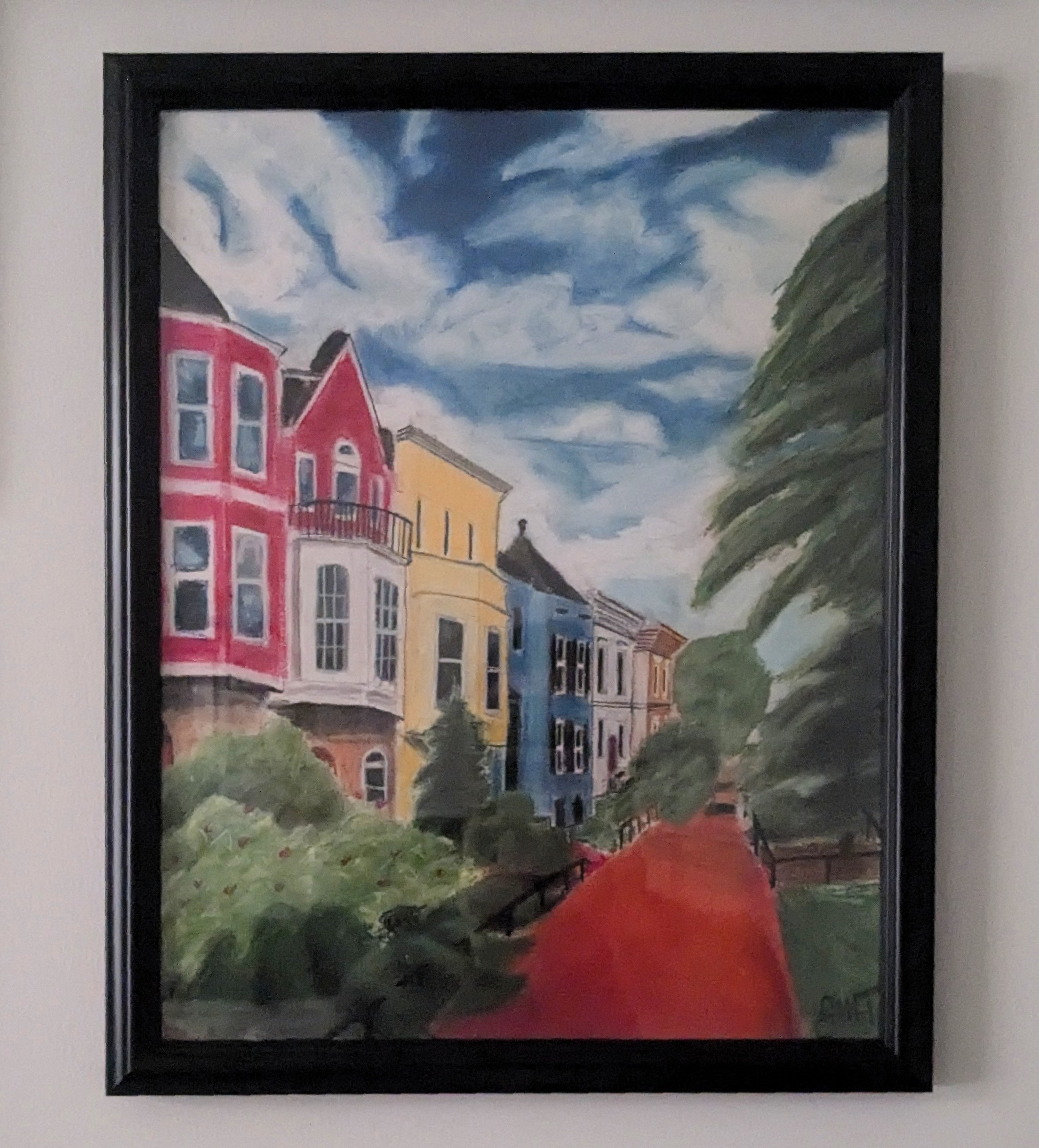 Colorful Capitol Hill (14" x 11")