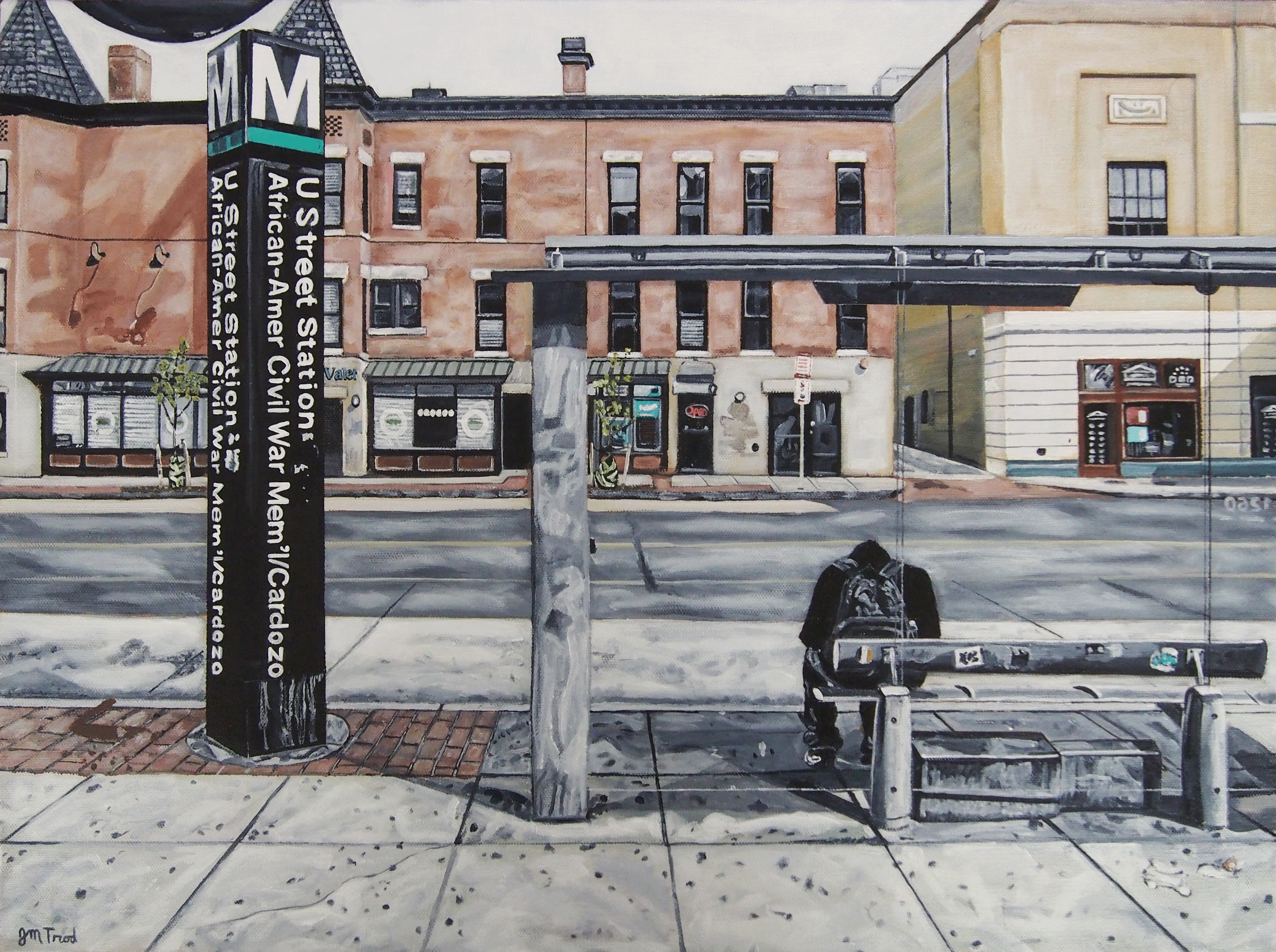 Quiet Enjoyment (13 & U) (18" x 24" x 1.5")