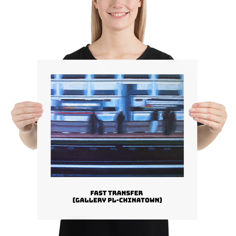 Fast Transfer Poster with Title
