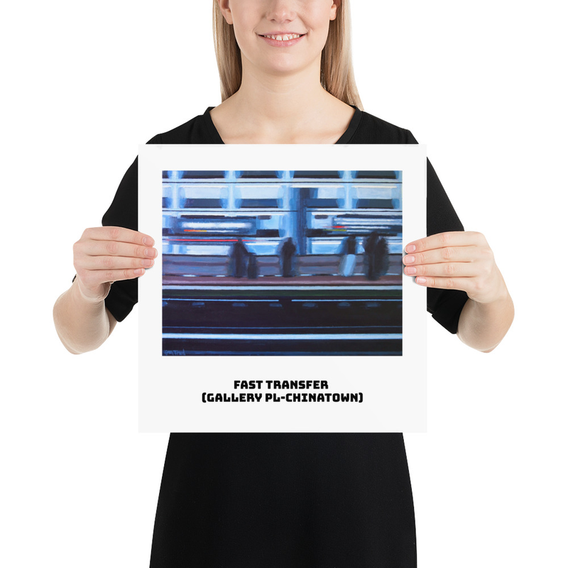 Fast Transfer Poster with Title