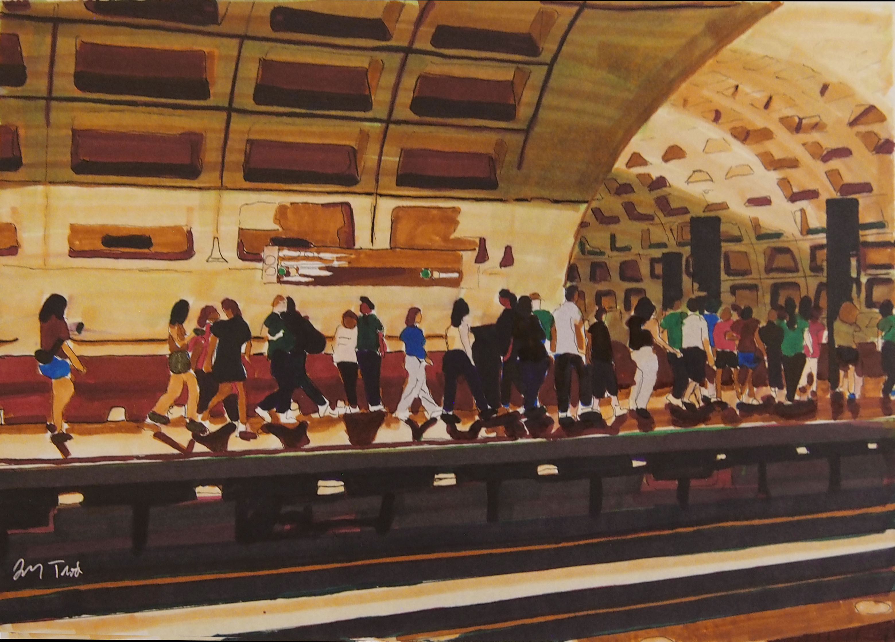 Horizontal Merger (9" x 12")