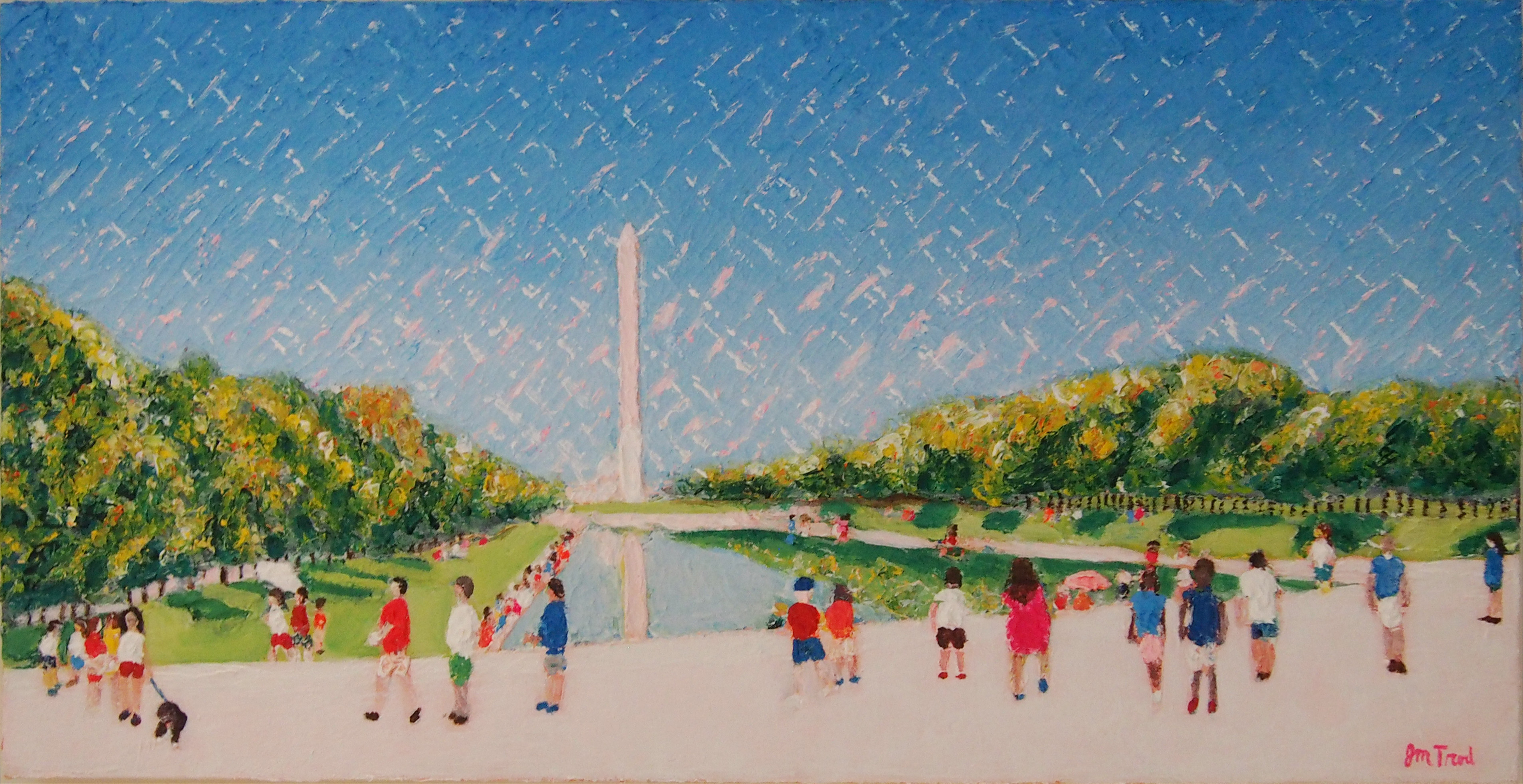 Stuccon Summer Reflections (12" x 24" x 0.75")