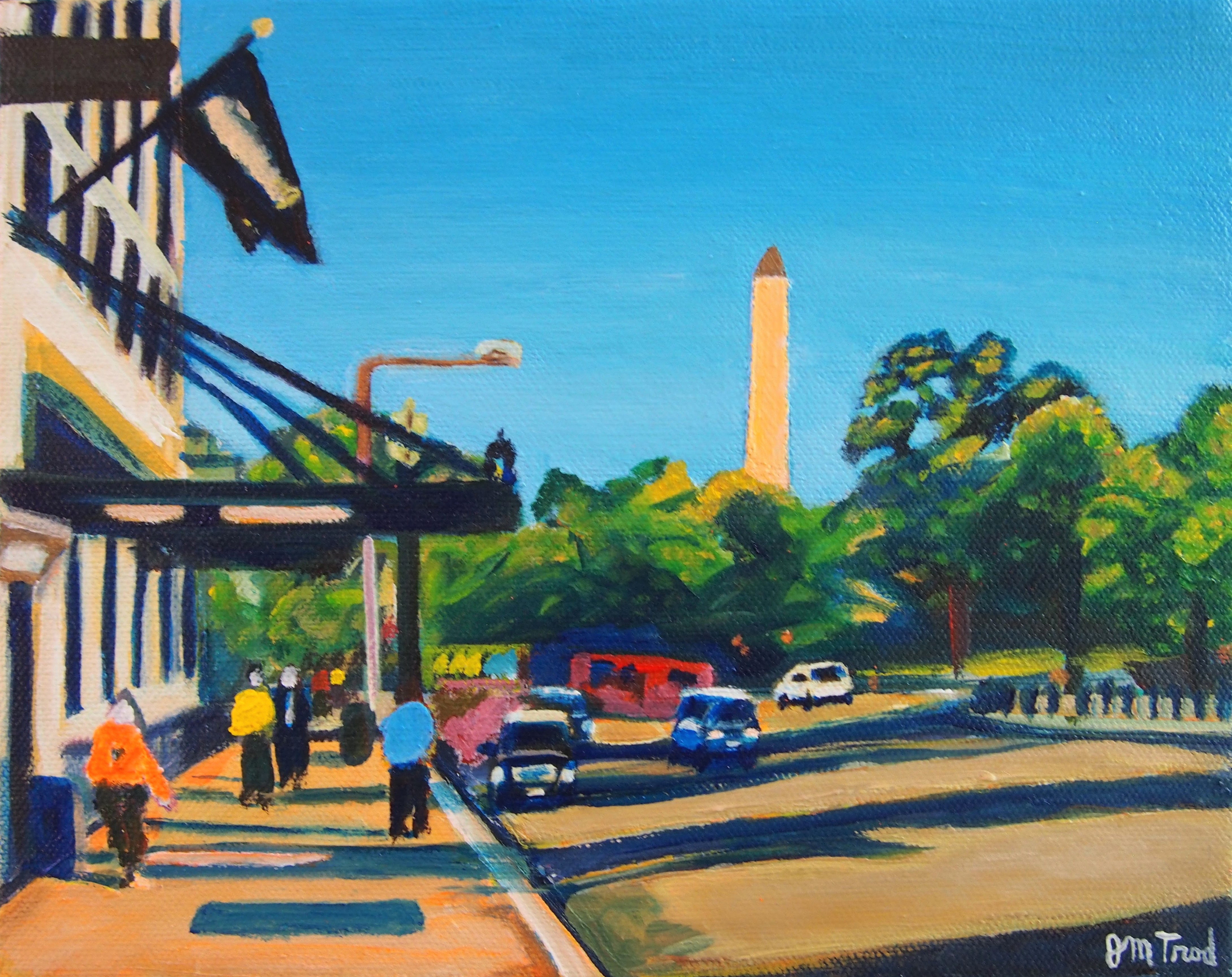 Hotel Washington (8" x 10" x 0.75")