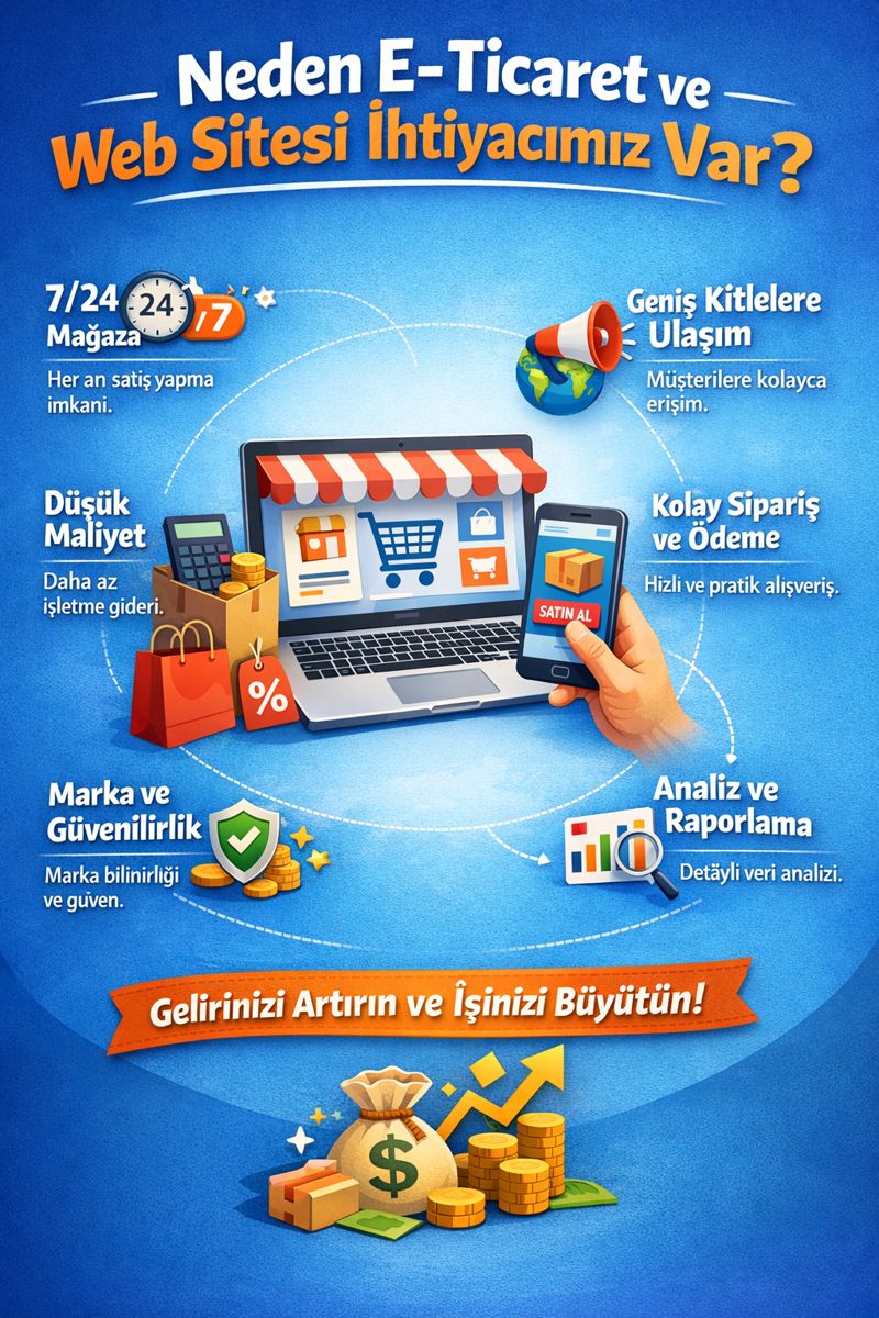 E-Ticaret ve Web Sitesi Hizmeti