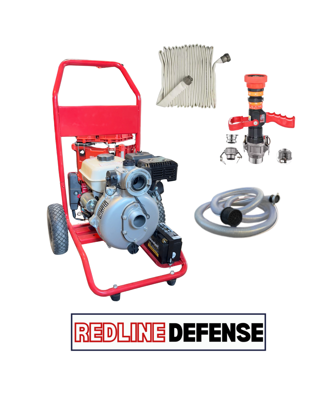 Affordable High Pressure Fire Defense Set