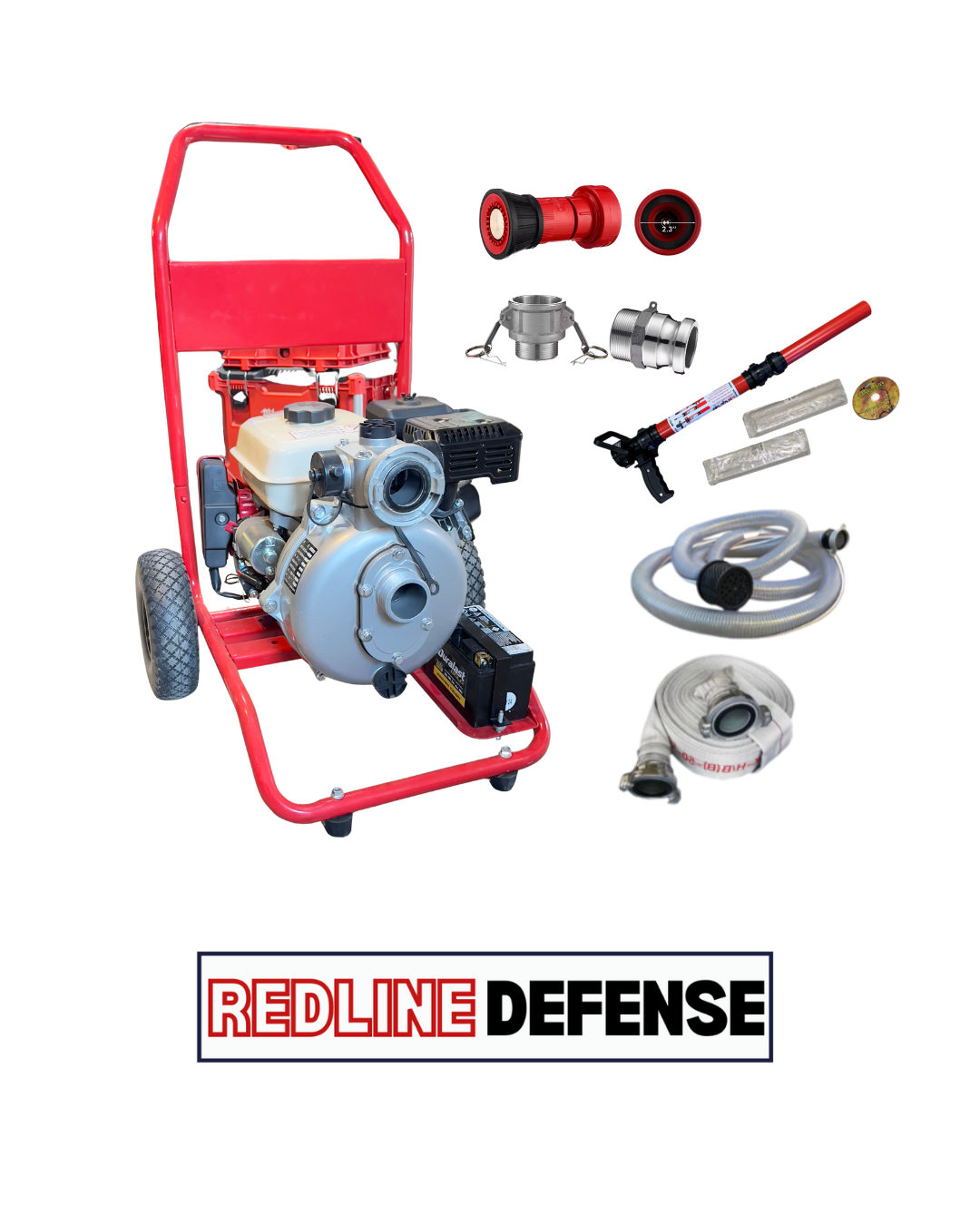 Affordable High Pressure Fire Defense Set