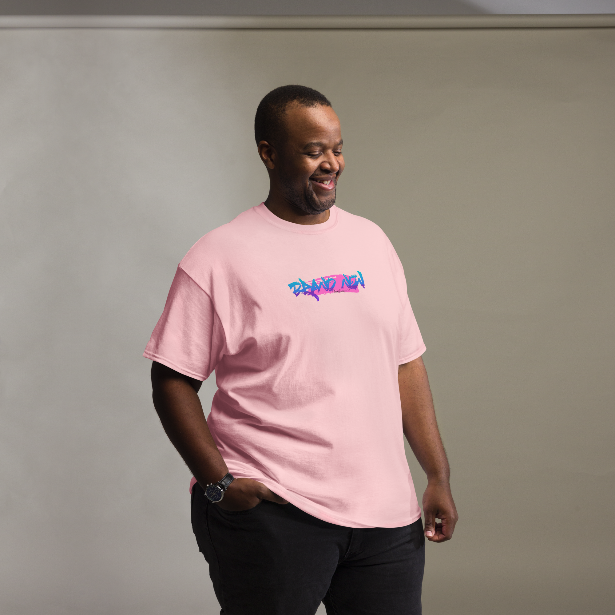 "Brand New" Unisex Graphic T-Shirt Based on 2 Corinthians 5:17