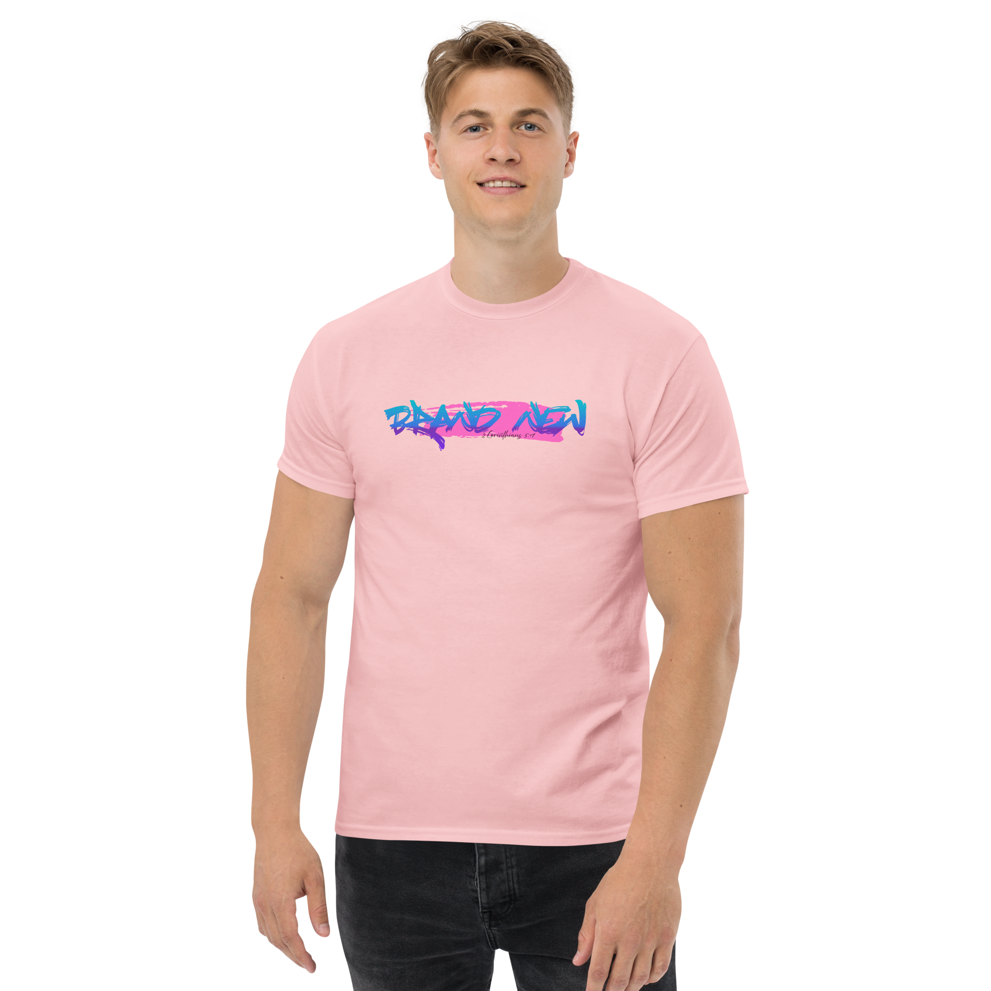 "Brand New" Unisex Graphic T-Shirt Based on 2 Corinthians 5:17