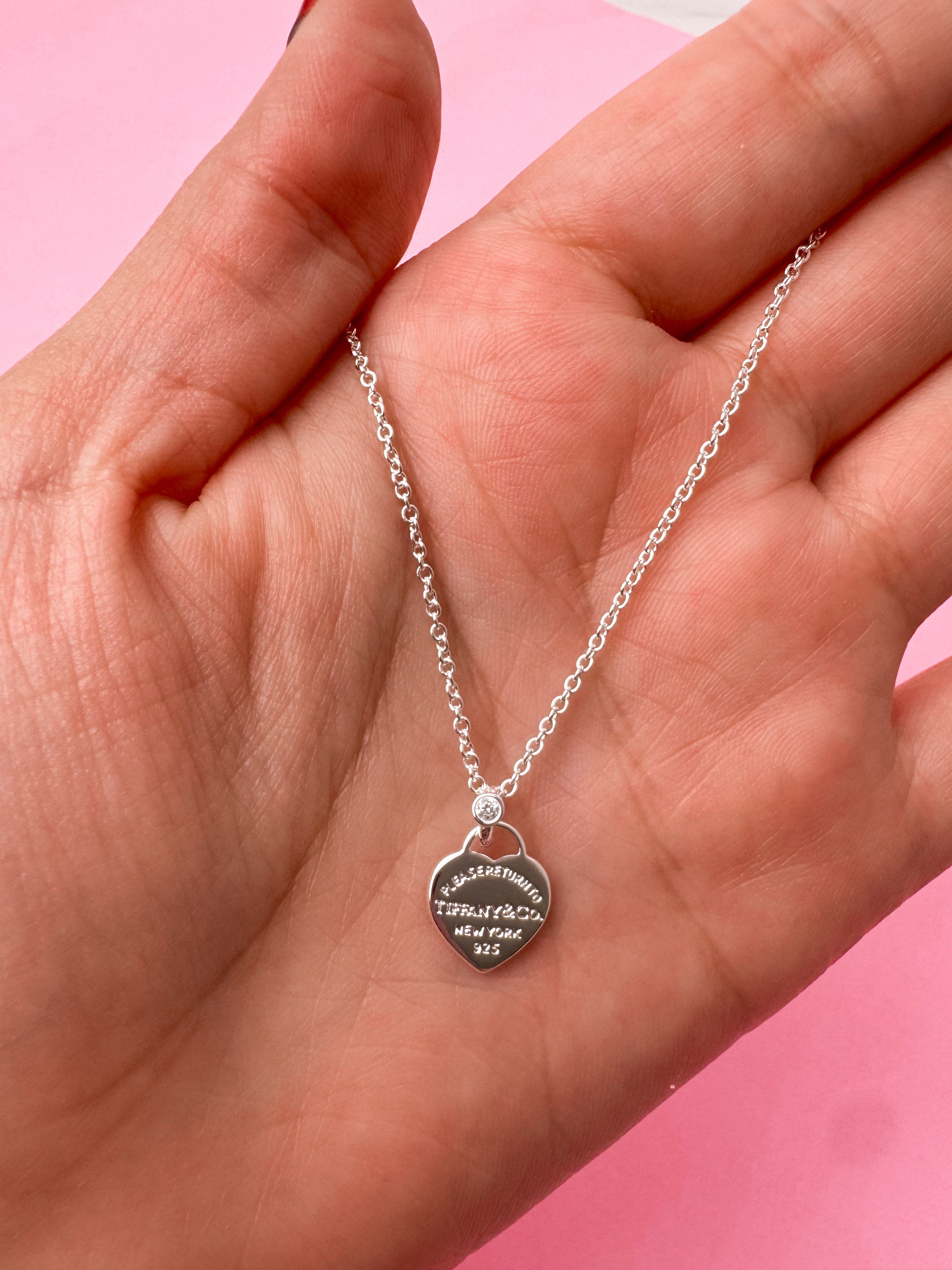 Collar tiff con zirconia