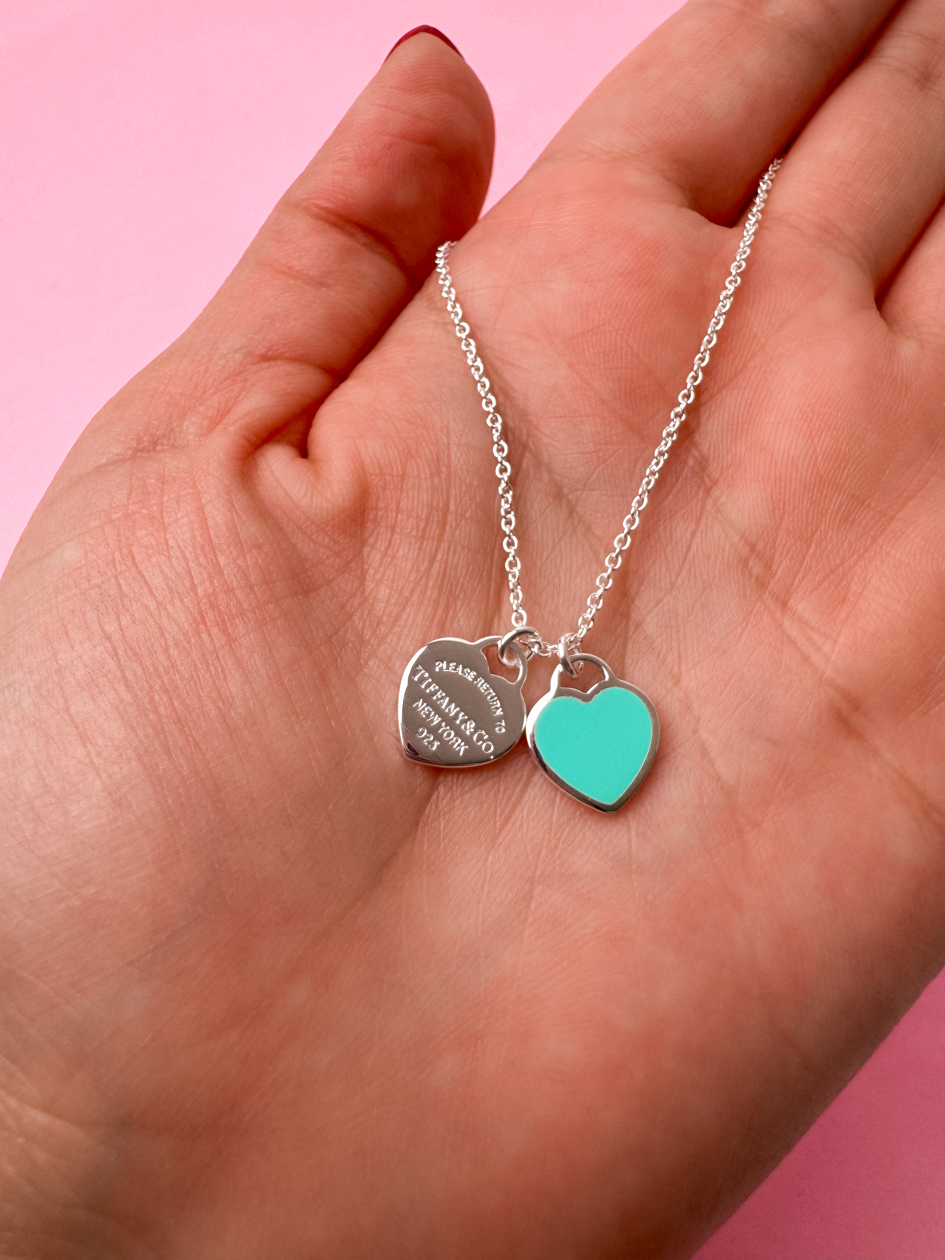 Collar clásico turquesa