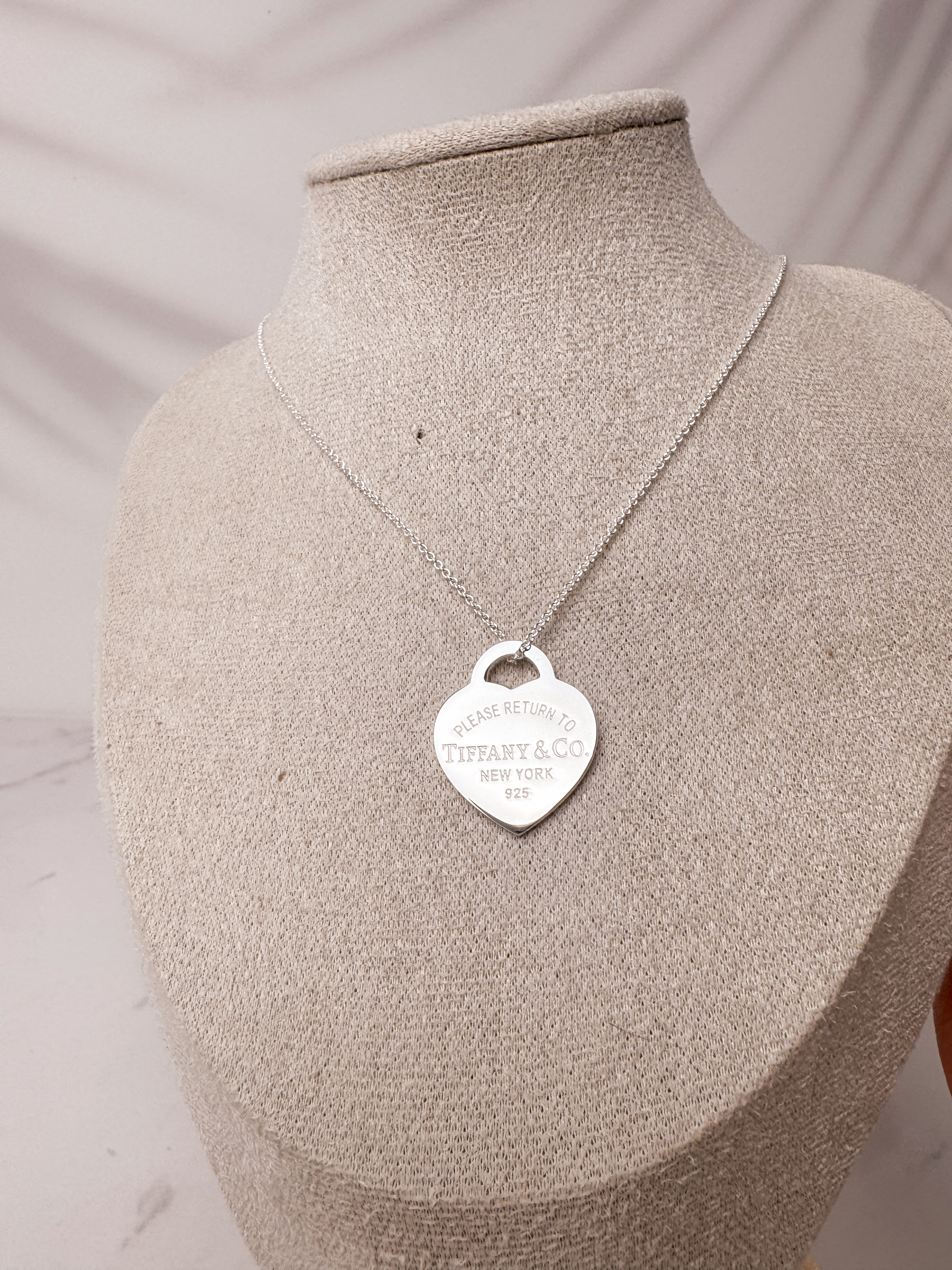 Collar tipo Tiff plata