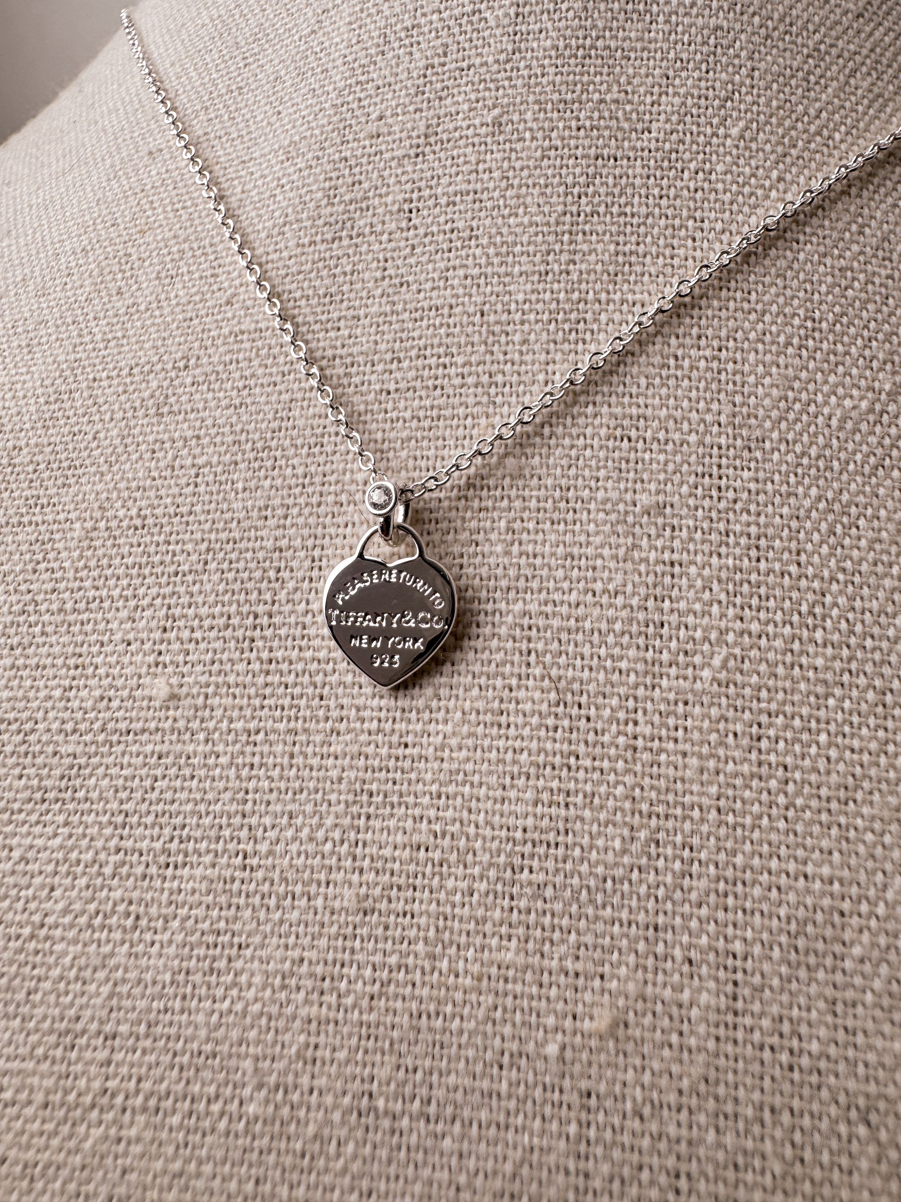 Collar tiff con zirconia