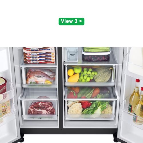 LG Subscribe [635L] Door-In-Door Fridge in Matte Black