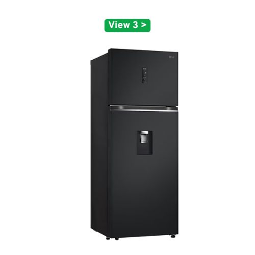 LG Subscribe [493L] Top Freezer Fridge in Essence Matt Black with Water Dispenser & Auto Ice maker