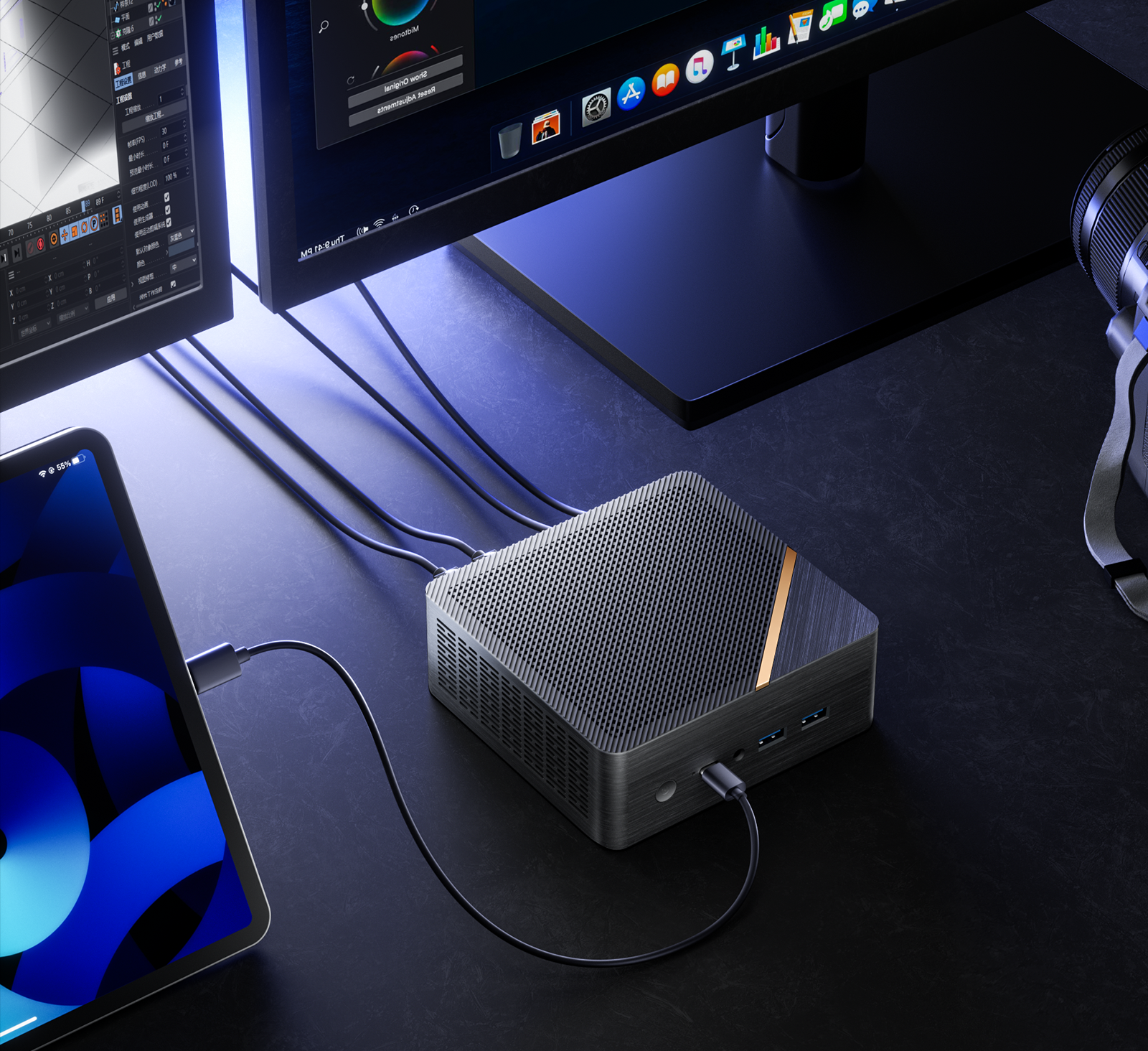 GTBOX AN4 AMD Ryzen™ 7 8845HS 16+1T WINDOW 11 PRO