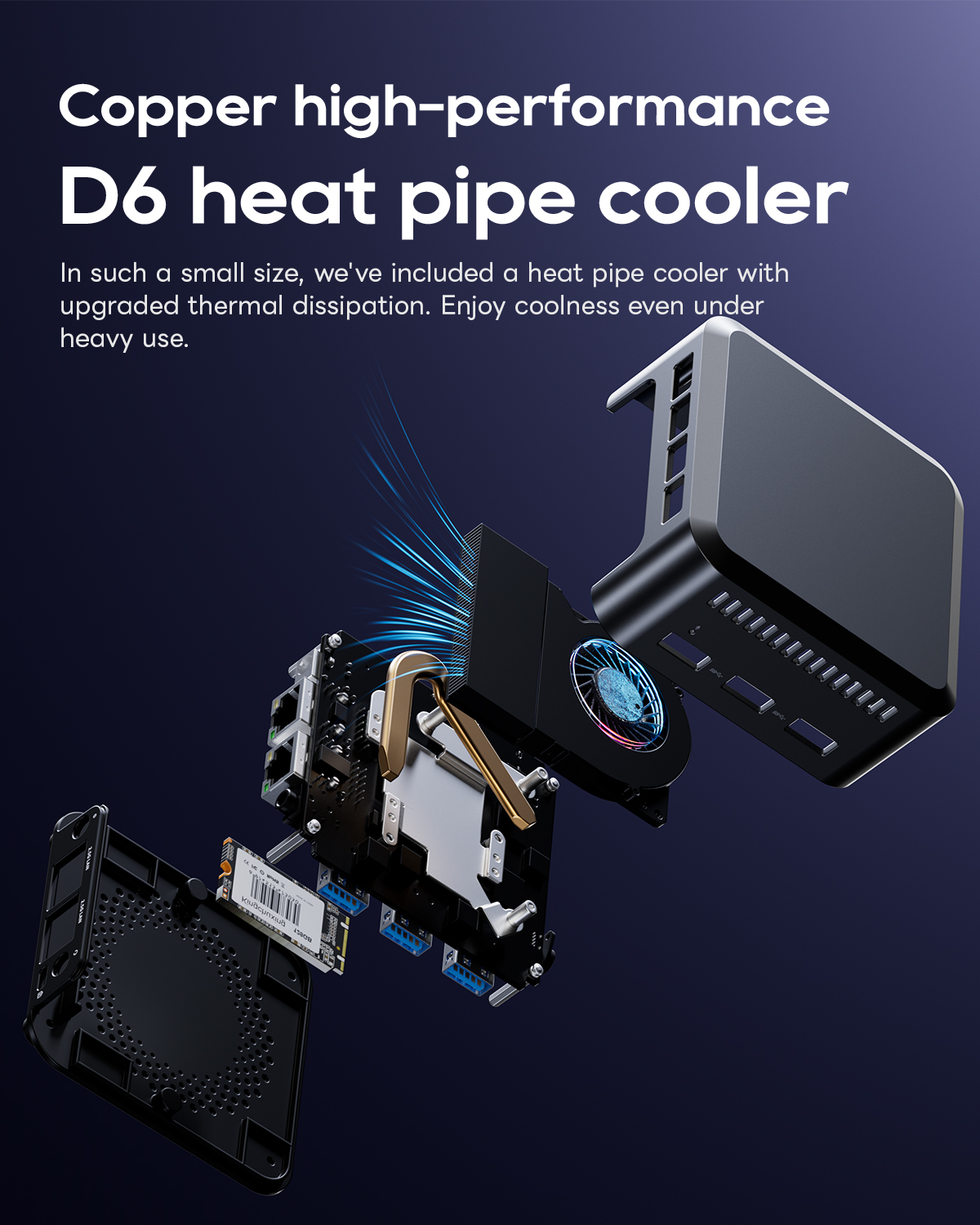 GTBOX MINI N150 Intel 12th Gen N150 Processor 12GB RAM + 512GB SSD WINDOW 11 PRO