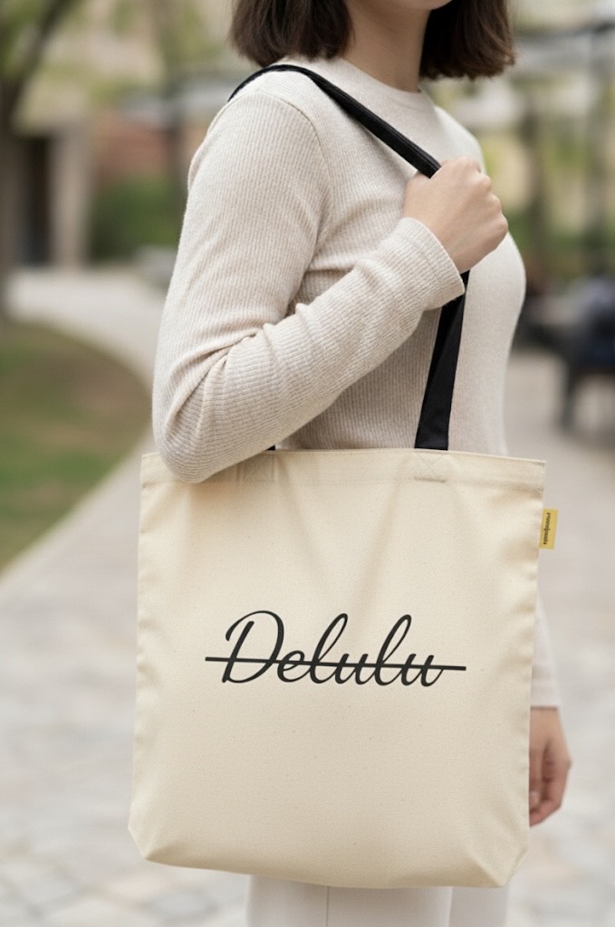 Regina  - Delulu Canvas Tote Bag