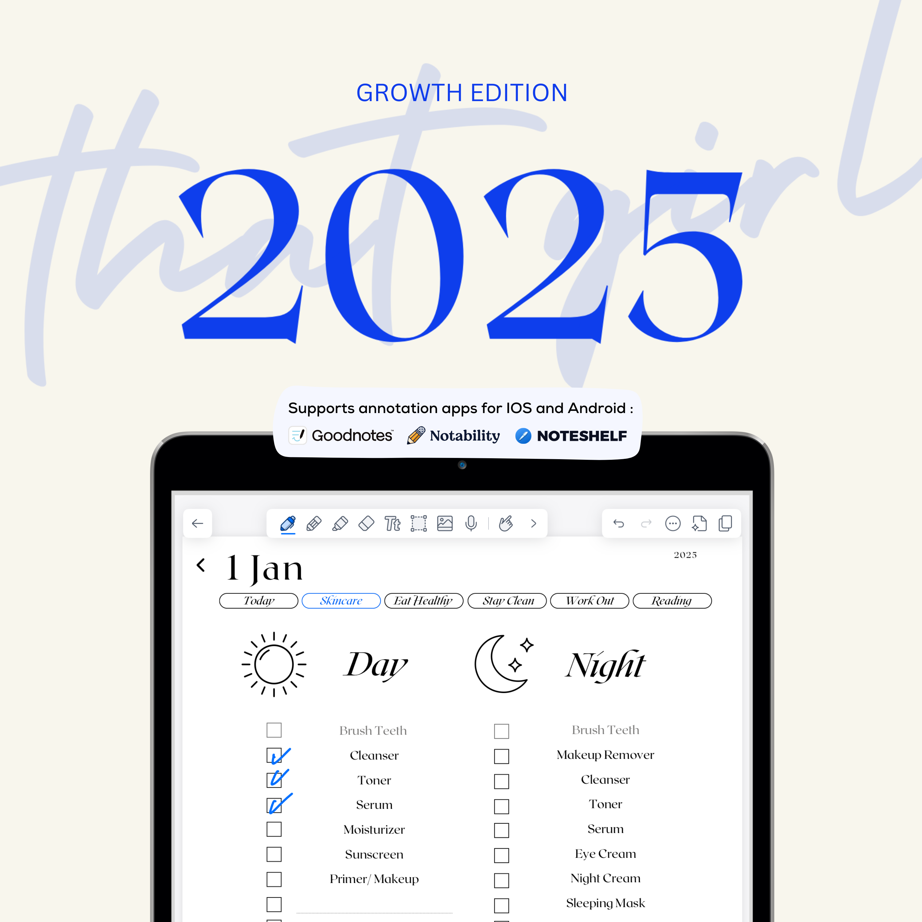2025 That Girl Planner : Growth